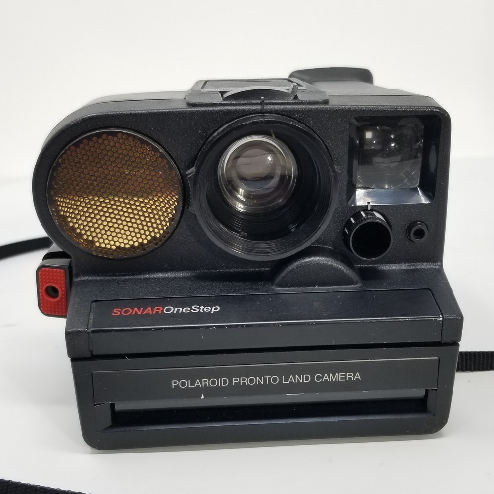 Vintage Polaroid Pronto Land Camera Sonar One Step SX-70 Tested Working